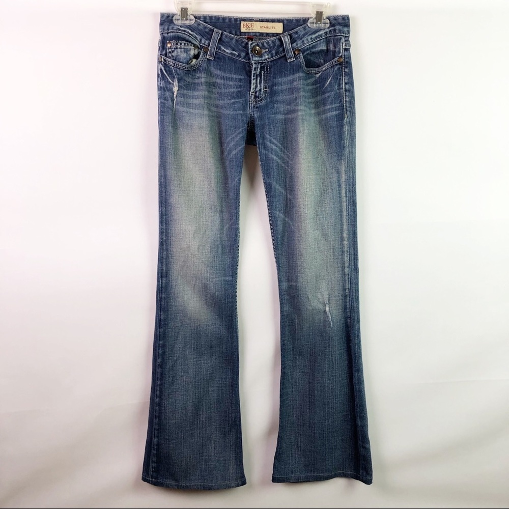 BKE DENIM STARLITE STRETCH - FLARED JEANS SIZE 27
